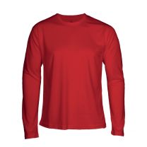 Faster, Funktions t-shirt Långärmad Röd Unisex