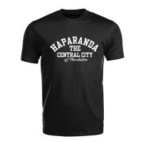 Haparanda, Central City T-shirt Herr Svart